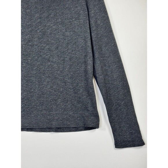 James Perse Top Womens 4 Large Charcoal Gray Lightweight Knit Elevated Basic - Picture 7 of 13